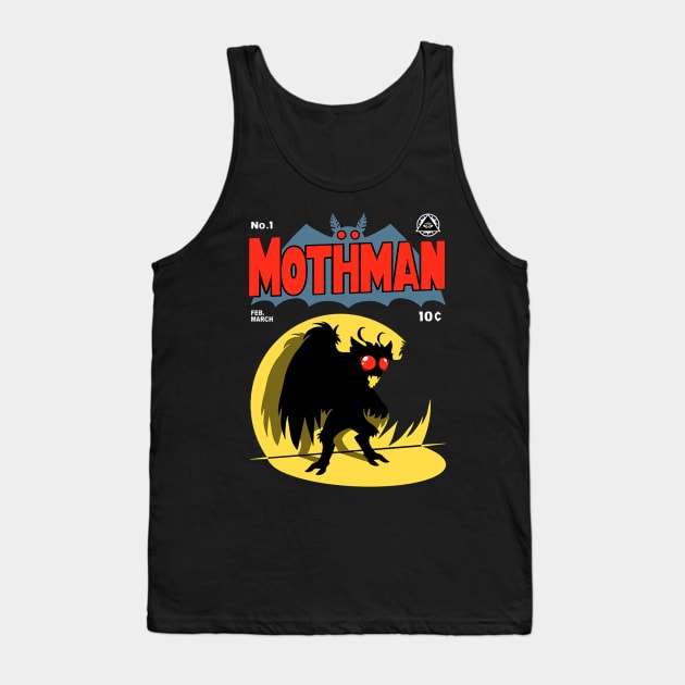 Mothman Logo Tank Top by A_ni_ka_wa